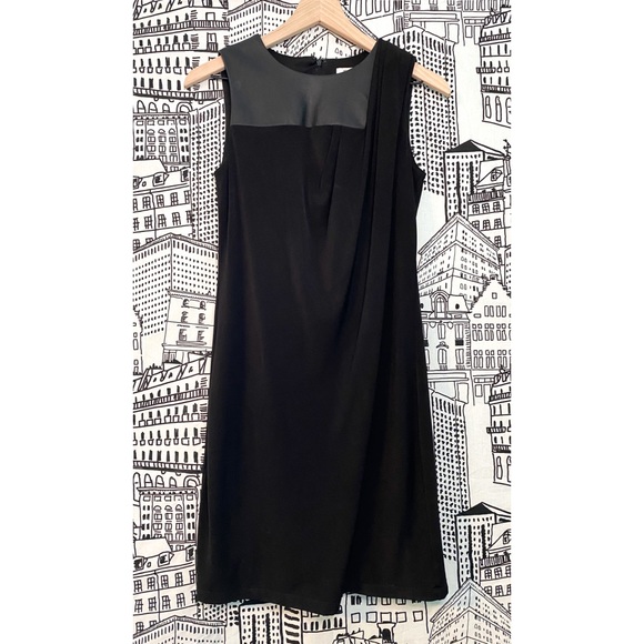 White House Black Market Dresses & Skirts - 🌸 HOST PICK TOTAL BOSS WHBM faux-leather dress
